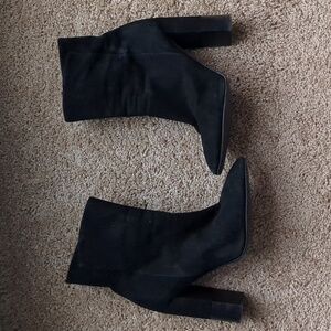 Aquatalia Black Ankle Booties size 10